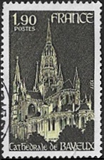 Bayeux La cathédrale de nuit