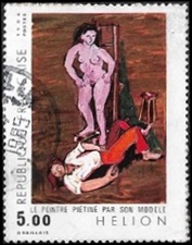 Jean Hélion "Le peintre piétin par son modèle"