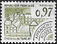 Le château de Tanlay Préoblitéré