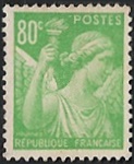 Type Iris - 80c vert-jaune