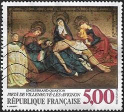 Enguerrand Quarton Pietà  de Villeneuve-lés-Avignon