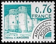 Le Château d'Angers Préoblitéré