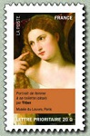 Portrait de femme à  sa toilette (détail) par Titien Musée du Louvre, Paris