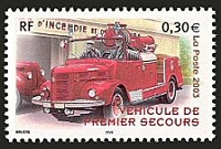 Voiture de pompiers - Premiers secours