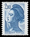 Liberté de Gandon - 2F80 Bleu