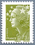 Marianne de Beaujard - 0,73€ vert-olive