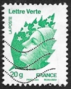 Lettre verte 20g