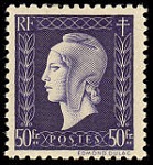 Marianne de Dulac - 50F violet foncé