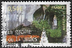 La grotte de Lourdes