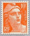 Marianne de Gandon - 10 F orange