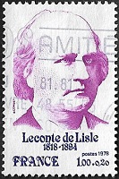 Lecomte de Lisle 1818 -1894