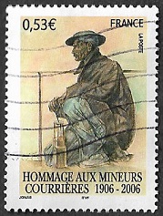 Hommage aux mineurs Courrieres 1906-2006