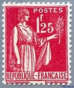 Type Paix - 1F25 rose