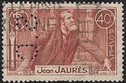 Jean Jaurès (1859-1914) 40 c