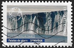 Falaise de glace - Norvège