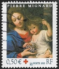 La Vierge é la grappe de Pierre Mignard