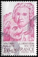 Voltaire 1694 - 1778 Rousseau 1712 - 1778