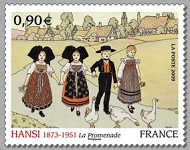 Hansi 1873-1961- La promenade