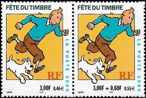 Paire Tintin et Milou