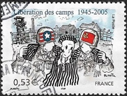 Plantu Libération des camps 1945 - 2005